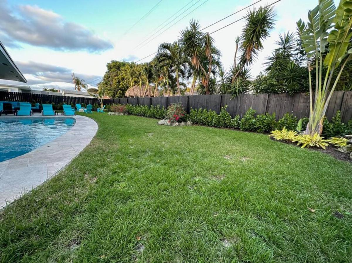 The Sun House - 3 Bed, 2 Bath, Private Pool, Fire Pit, Huge Backyard Villa Fort Lauderdale Eksteriør billede