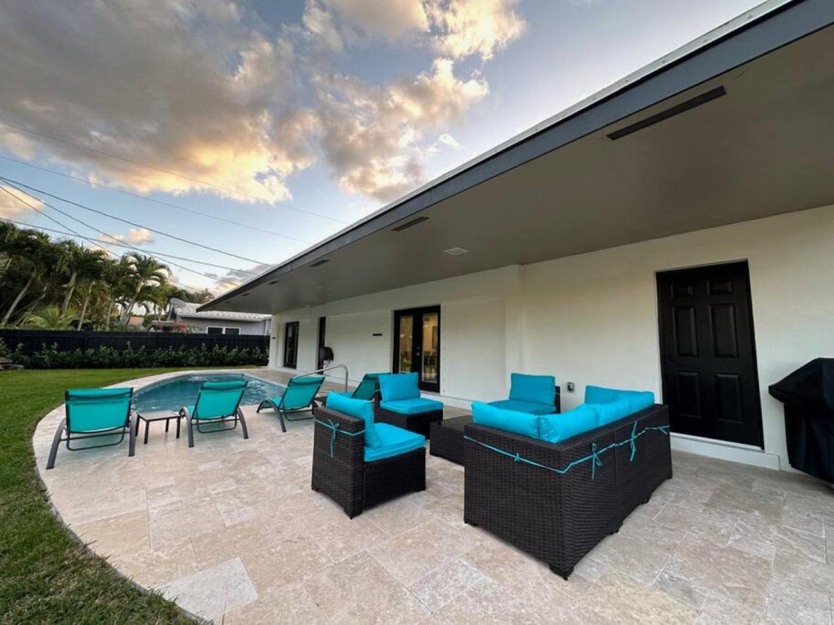 The Sun House - 3 Bed, 2 Bath, Private Pool, Fire Pit, Huge Backyard Villa Fort Lauderdale Eksteriør billede