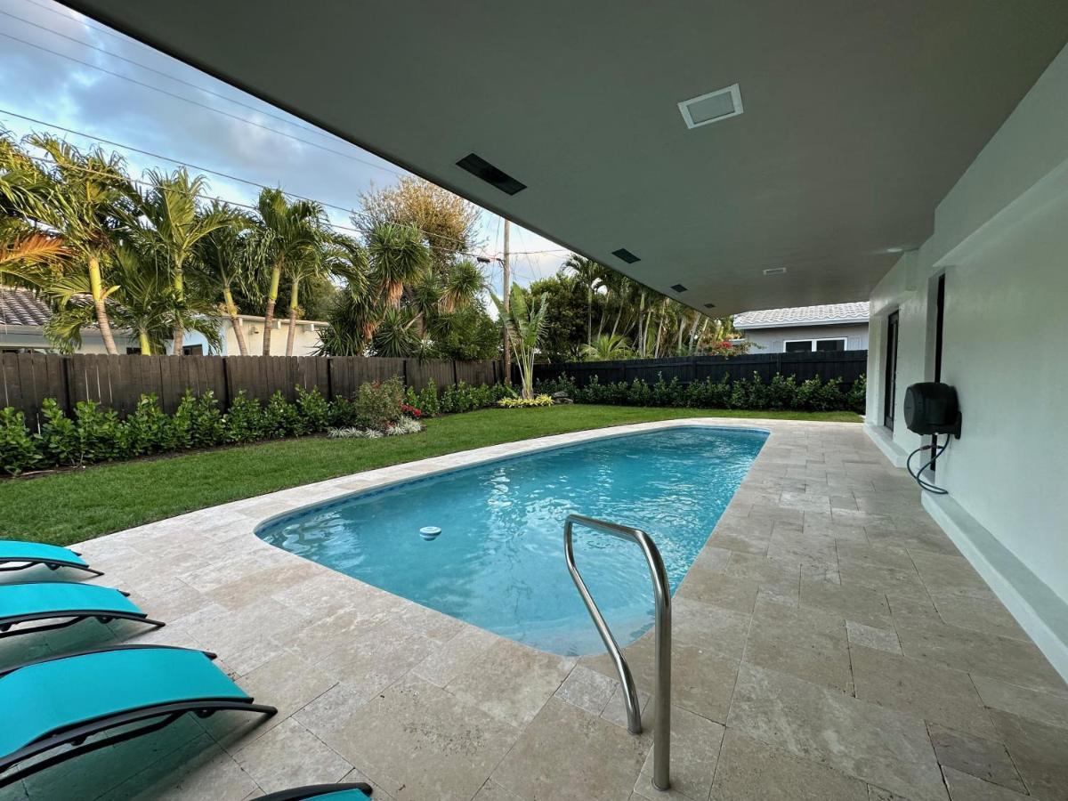 The Sun House - 3 Bed, 2 Bath, Private Pool, Fire Pit, Huge Backyard Villa Fort Lauderdale Eksteriør billede