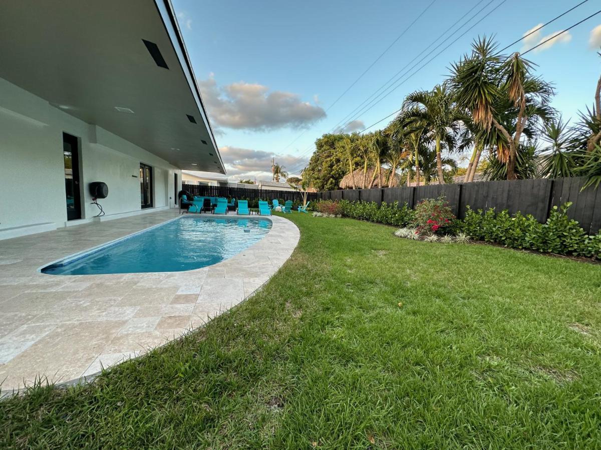 The Sun House - 3 Bed, 2 Bath, Private Pool, Fire Pit, Huge Backyard Villa Fort Lauderdale Eksteriør billede